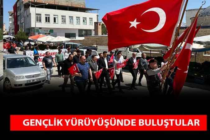 Yozgat’ın Boğazlıyan ilçesinde Gençlik Yürüyüşü yapıldı