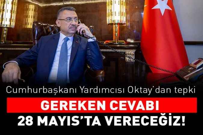 Cumhurbaşkanı Yardımcısı hemşehrimiz Fuat Oktay’dan Charlie Hebdo’un karikatürüne tepki