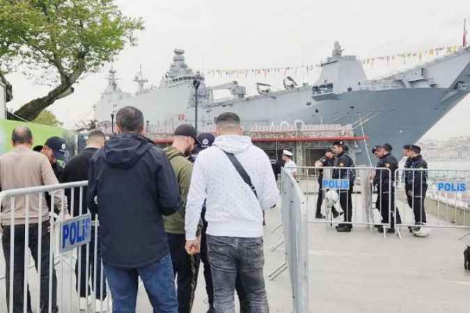 TCG Anadolu İstanbul Sarayburnu’nda Yeniden Ziyarete Açıldı