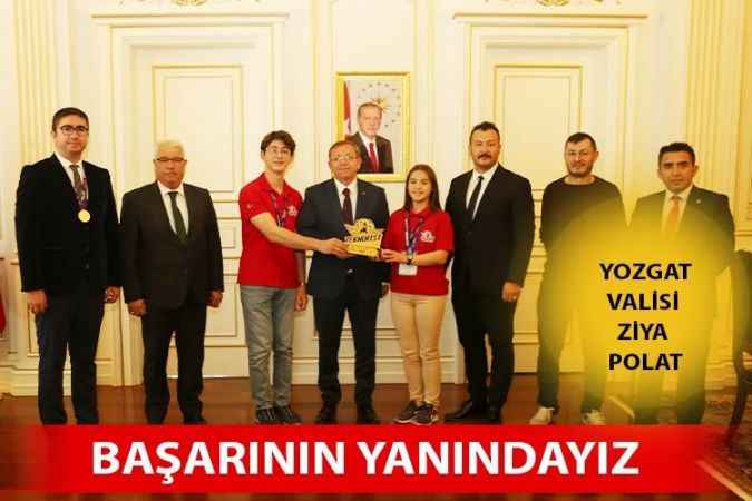 Yozgat Valisi Ziya Polat Birincileri Makamında Ağırladı