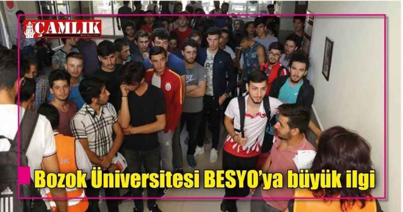 Bozok Üniversitesi BESYO'ya büyük ilgi