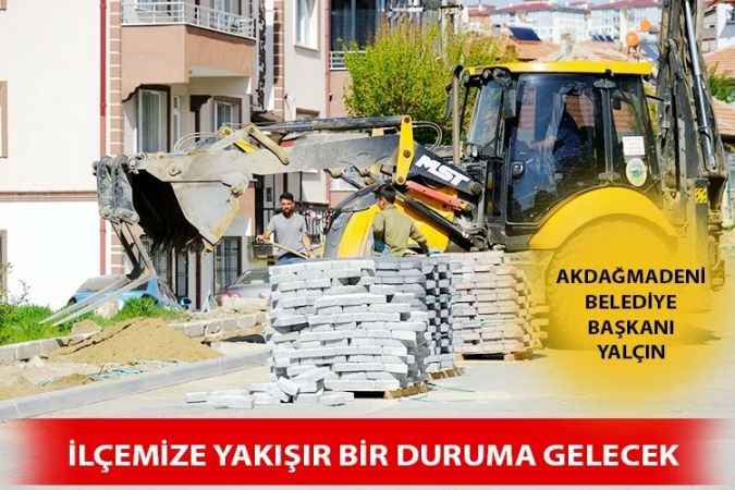 Yozgat Akdağmadeni Belediyesi Ekipleri Çalışmalarına Devam Ediyor