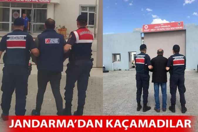 Yozgat İl Jandarma Komutanlığı aranan 2 şahsı yakalayarak adalete teslim etti