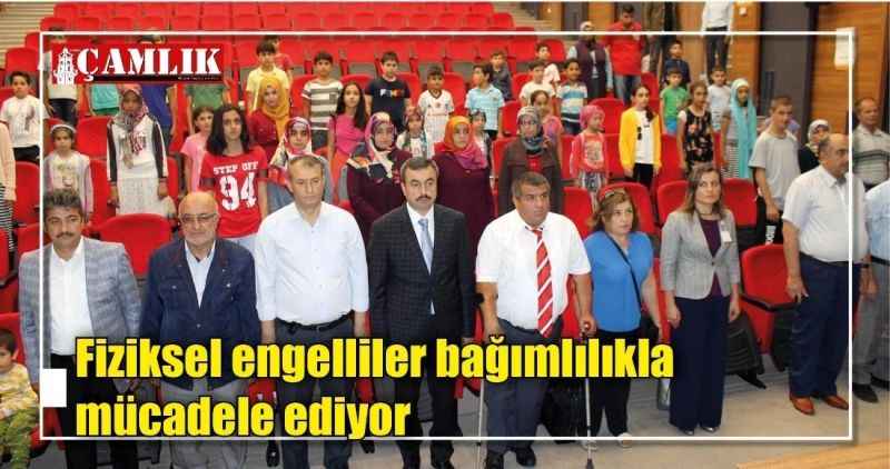Fiziksel engelliler bağımlılıkla mücadele ediyor