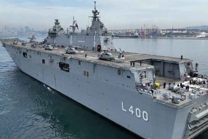 TCG Anadolu İlk Tatbikatına Çıkıyor