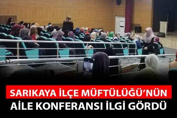Sarıkaya İlçe Müftülüğü konferanslarına devam ediyor