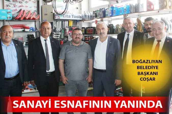 Yozgat Boğazlıyan Belediye Başkanı Gökhan Coşar İlçede Bir Dizi Ziyaretlerde Bulundu