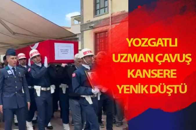 Yozgat'ın Sorgun ilçe nüfusuna kayıtlı uzman çavuş Yusuf Kümbetli vefat etti