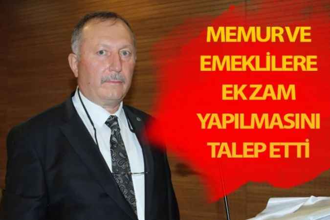 Türk Büro-Sen Yozgat Şube Başkanı Hacı Turan Başkal, Kamu çalışanlarının emeklilerinin sesi olmaya devam edeceğiz