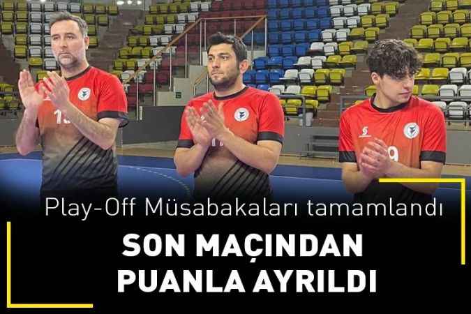 Yozgat Belediyesi Bozok Hentbolspor, Play-Off grubunun son maçında  İstanbul Zeytinburnu Irmakspor ile 22-22 berabere kaldı