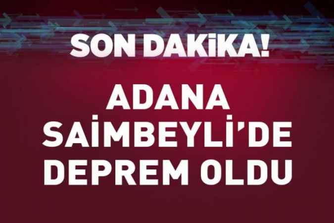 Adana 4.9'la Sallandı