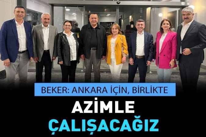 Ankara İYİ Parti 2.Bölge Milletvekili Adnan Beker ikinci bölge iyi partili milletvekili adaylarıyla görüştü.