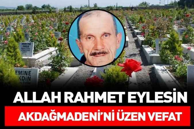 Yozgat Akdağmadeni İlçesi'nden Kahveci Murat ve Ferhat Söğüt'ün dedesi Avni Söğüt vefat etti