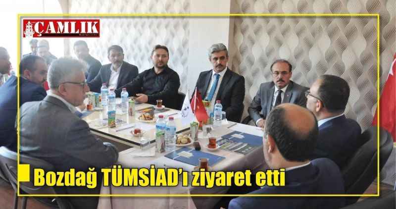 Bozdağ TÜMSİAD'ı ziyaret etti
