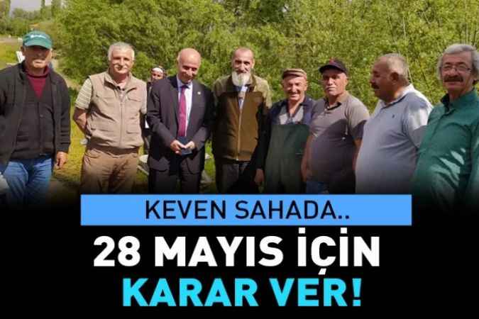 CHP 27. Dönem Yozgat Milletvekili Ali Keven 28 Mayıs için sahada