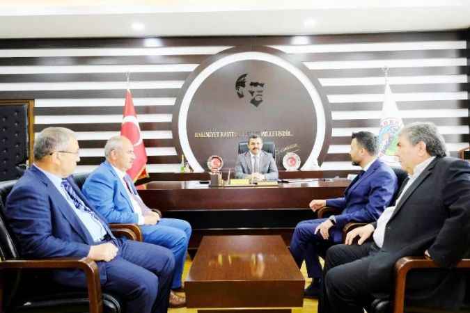 AK Parti Yozgat Milletvekili Süleyman Şahan Akdağmadeni Belediye Başkanı Nezih Yalçın’ı Ziyaret Etti
