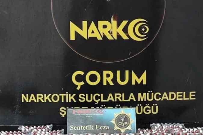 Çorum Polisinden Uyuşturucu Operasyonu