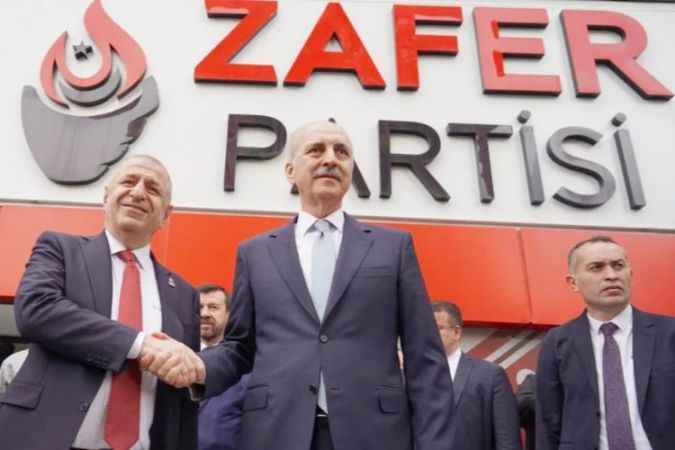 AK Parti Genel Başkanvekili Kurtulmuş, Zafer Partisi Genel Başkanı Özdağ İle Görüştü