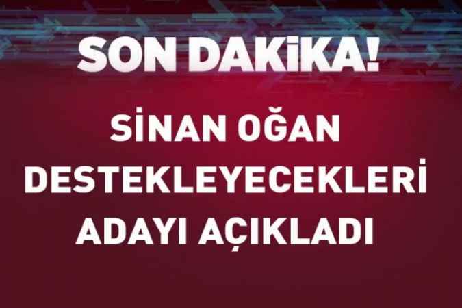 Sinan Oğan, ikinci turda Cumhurbaşkanı Erdoğan'ı Destekleyeceğini Açıkladı