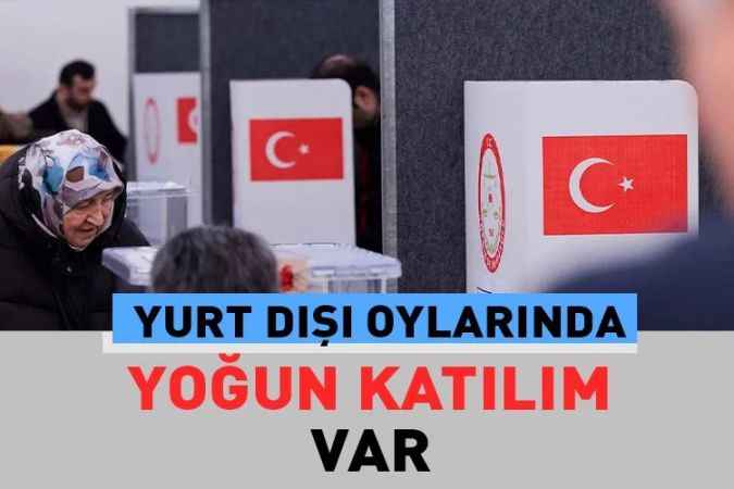 Temsilciliklerde ve yurt dışında kullanılan oy sayısı 1 milyon 585 bini geçti.