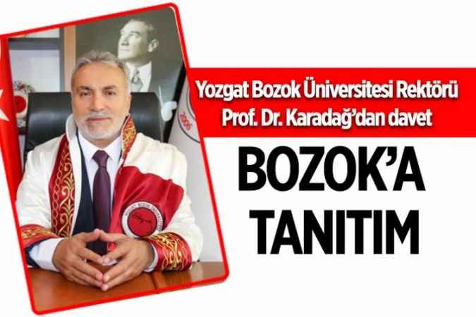 Yozgat Bozok Üniversitesi tanıtım fuarı düzenlenecek