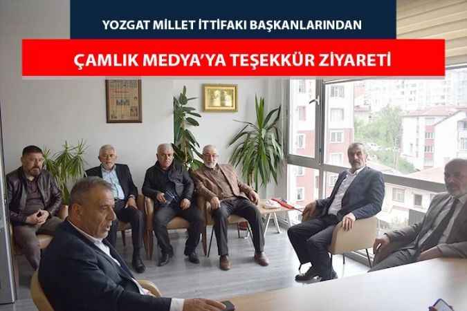 Yozgat Millet ittifakı başkanlarından ziyaret