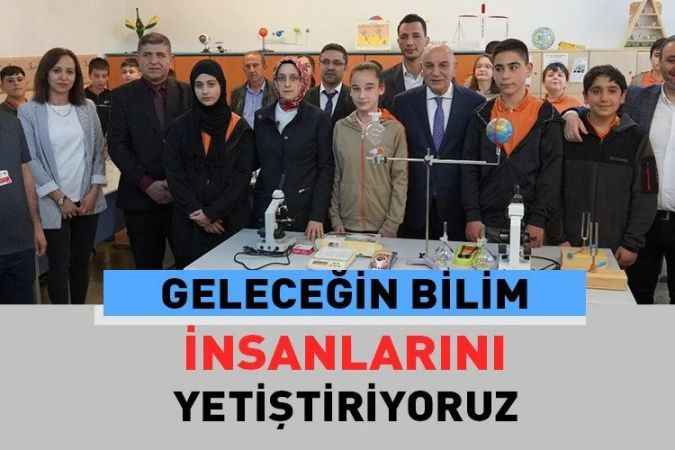 Keçiören Belediyesi tarafından “Eğitime Bir Tuğla da Bizden” projesine destek