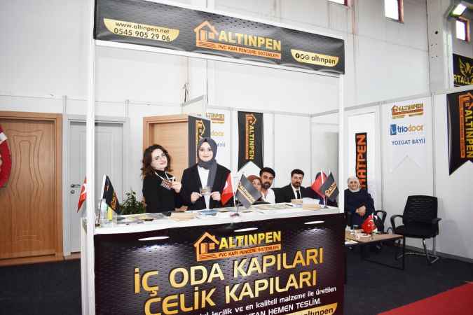 Altınpen PVC Kapı ve Pencere Sistemleri Yozgat Evlilik fuarında stant açtı