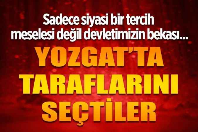 Yozgat’ta faaliyet gösteren cemaat  ve vakıf ‘Devlet bekası’ deyip 28 Mayıs’taki desteğini açıkladı