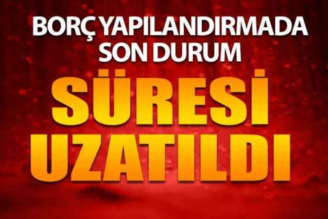 Borç Yapılandırma Başvurusu İle İlk Taksit Ödeme Süresi Uzatıldı