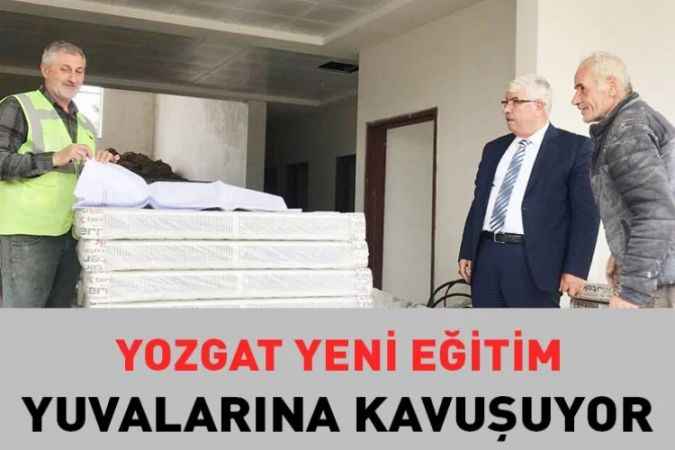 Yozgat Sorgun’da Mehmet Akif Ersoy Ortaokulu Ve Yeşilyurt İlkokulu Yeni Binalarına Kavuşuyor