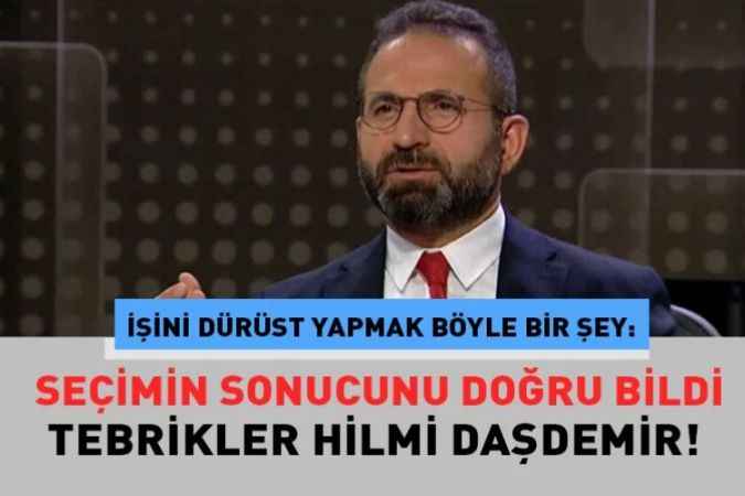 Optimar Araştırma Başkanı Hilmi Daşdemir: Erdoğan ikinci Turu Farkla Kazanacak