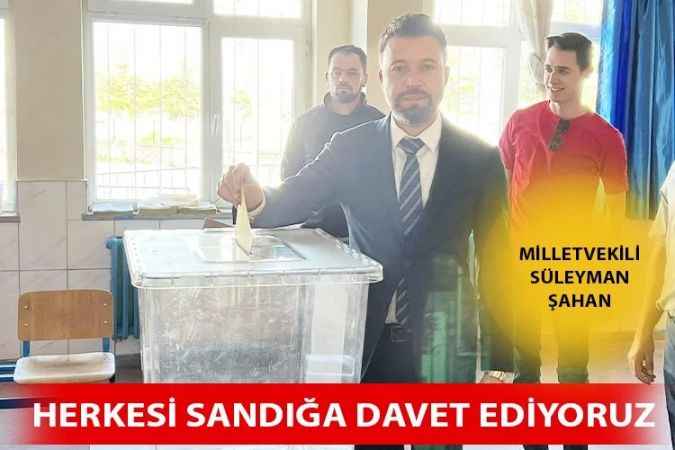 AK Parti Yozgat Milletvekili Süleyman Şahan, ‘’Vatandaşlık Görevimizi Yerine Getirdik’’