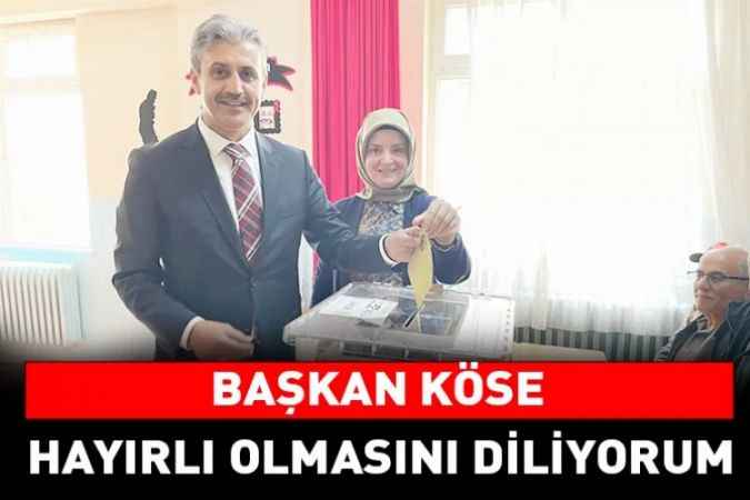 Yozgat Belediye Başkanı Celal Köse Cumhurbaşkanlığı Seçimi İçin Oyunu Kullandı