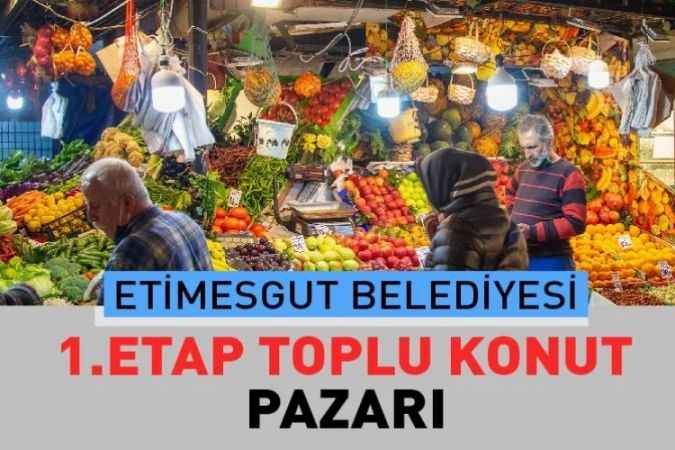Ankara Etimesgut Eryaman, 1.Etap Toplu Konut Bölgesi, semt pazarı güncel fiyatları