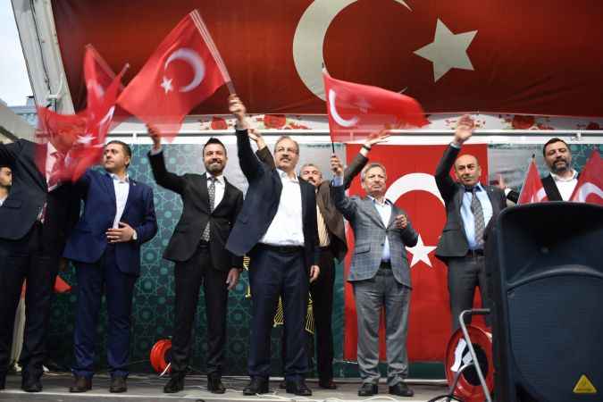 MHP Yozgat Milletvekili İbrahim Ethem Sedef, Tarihi güne Yozgat meydanında şahitlik ediyoruz