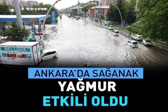 Keçiören Belediye Başkanı Turgut Altınok Sel Baskınını Videoya Çekti