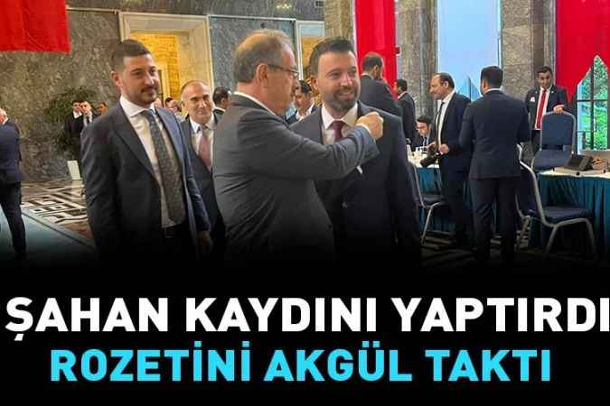 AK Parti Yozgat Milletvekili Süleyman Şahan, meclis kaydını yaptırdı