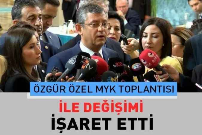 CHP Grup Başkanvekili Özgür Özel'den yeni milletvekillerine çağrı