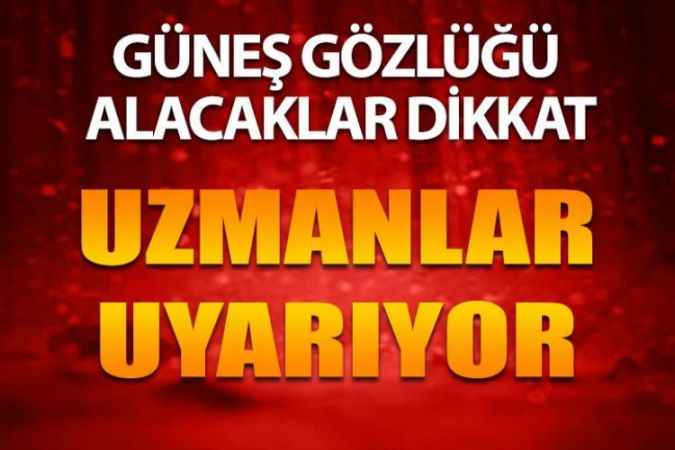 Uzmanlar Uyarıyor: 'Sahte Güneş Gözlükleri Tehlike Saçıyor'