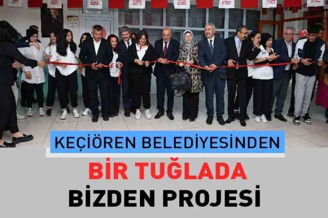 Keçiören Belediyesi tarafından Nuri Pakdil Anadolu Lisesi’nin Revir Ve Spor Salonu Açıldı
