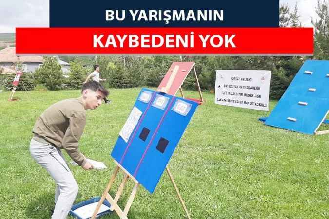 Yozgat Boğazlıyan Çakmak Şehit Zafer Mat Ortaokulunda ‘’Disiplinler Arası Survivor’’ Projesi Gerçekleştirildi