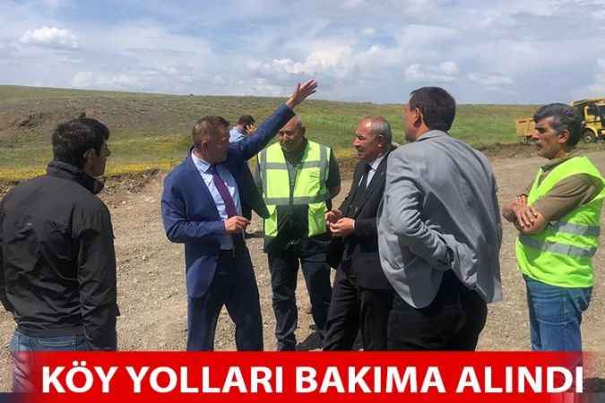 Yozgat İl Özel İdaresi köy yollarında iyileştirme çalışmaları yapıyor