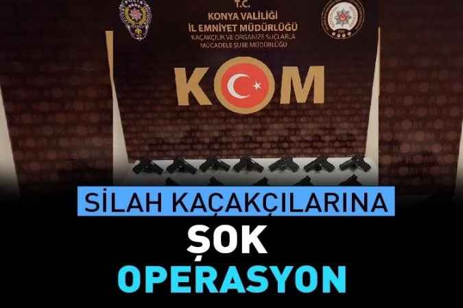 Silah Kaçakçıları Kıskıvrak Yakalandı