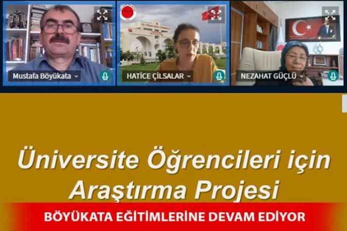 Yozgat Bozok Üniversitesi Öğretim Üyesi Prof. Dr. Mustafa Böyükata, öğrenciler için proje konulu seminer verdi