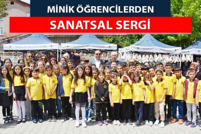Yozgat Şehit Abdullah Bozkurt İlkokulu Öğrencilerinden Geri Dönüşüm ile Sanatsal Sergi Düzenledi
