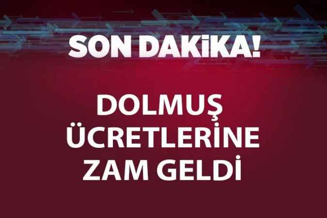 Yozgat’ta dolmuş ücretlerine zam geldi.