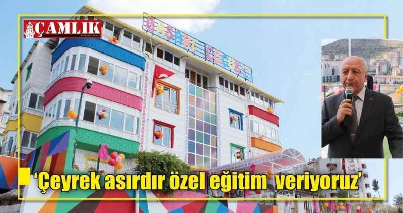 'Çeyrek asırdır özel eğitim  veriyoruz'