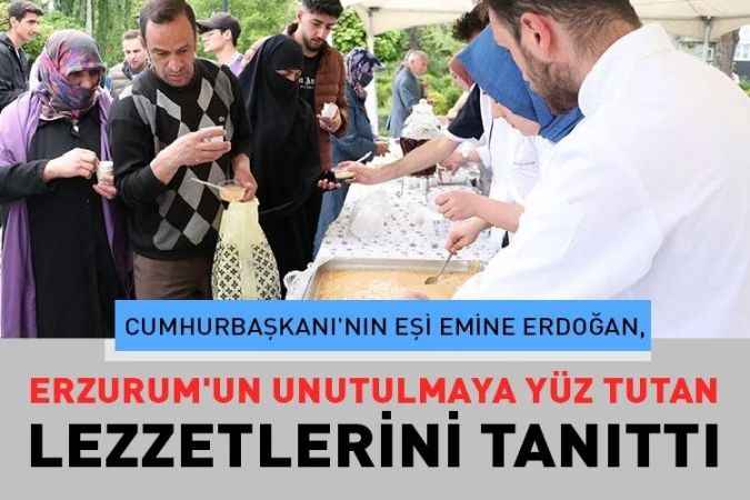 “Türk Mutfağı Etkinliği” Erzurum’da Yapıldı