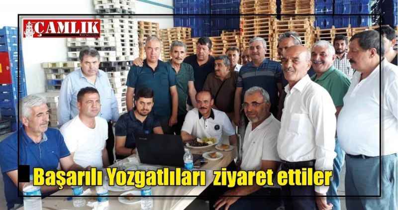 Başarılı Yozgatlıları  ziyaret ettiler